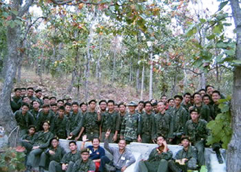 The check�@dams�@and�@Lanna�@Chiangmai Rotarian and working group for check dam. (Supported by Lanna Chiangmai RC, Muroran East RC and Muroran North RC)